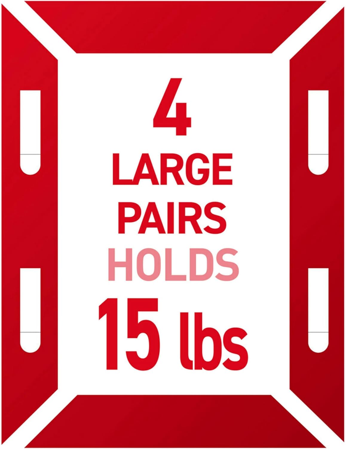 20-Pair Picture Hanging Strips – 40 Pieces